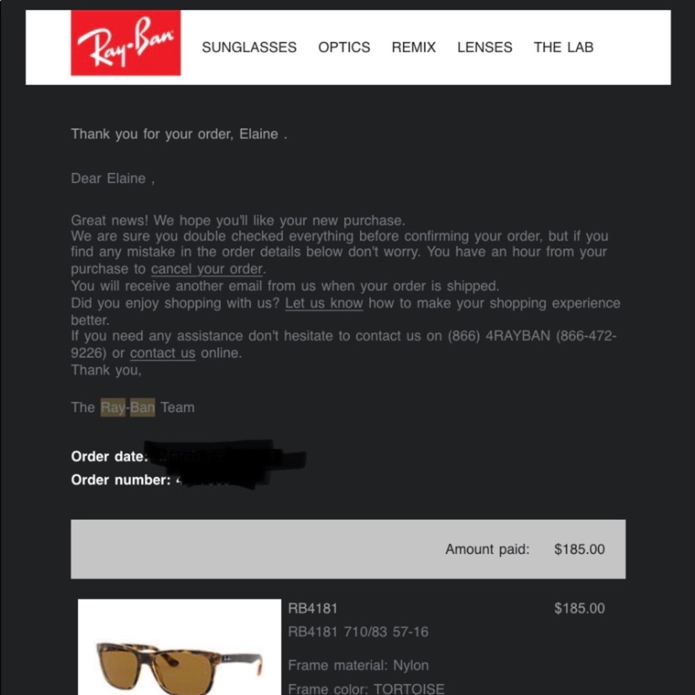 Rayban polarized sunglasses - Picture 14 of 15